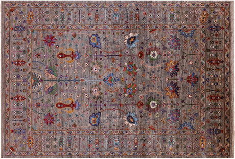 Persian Tabriz Hand Knotted Wool Rug - Manhattan Rugs