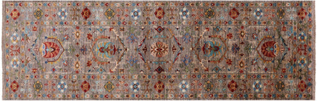 Persian Tabriz Handmade Wool Runner Rug - Manhattan Rugs