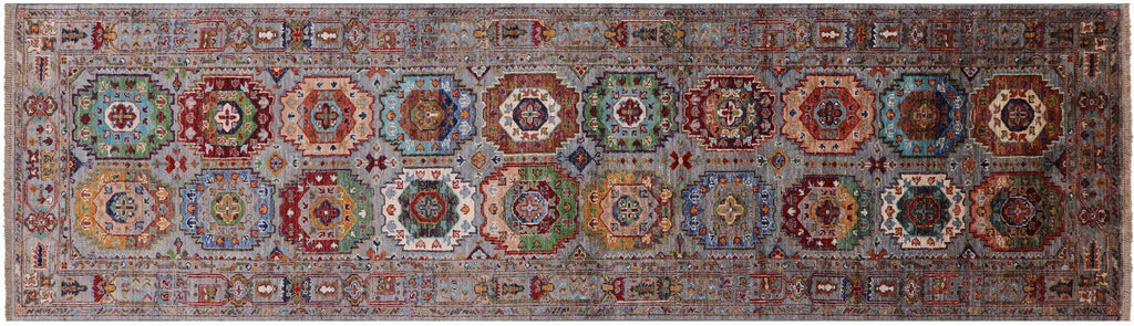 Runner Fine Turkmen Handmade Wool Rug - Manhattan Rugs