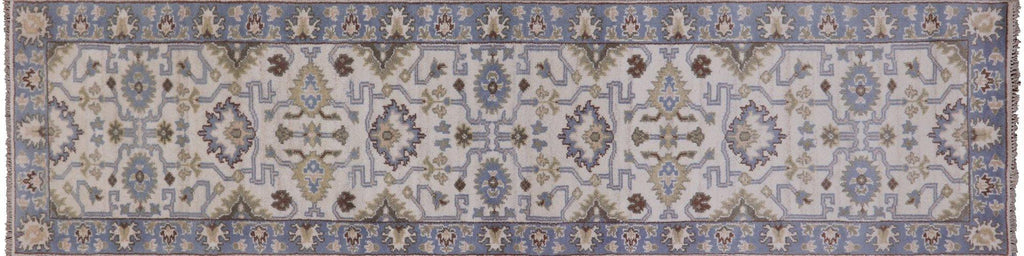 Runner Turkish Oushak Handmade Wool Rug - Manhattan Rugs