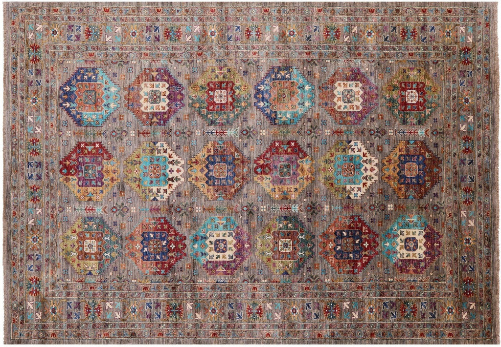 Hand Knotted Fine Turkmen Wool Rug - Manhattan Rugs