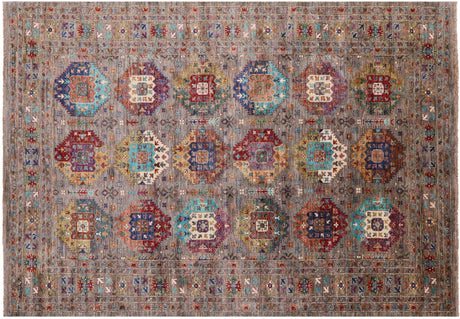Hand Knotted Fine Turkmen Wool Rug - Manhattan Rugs