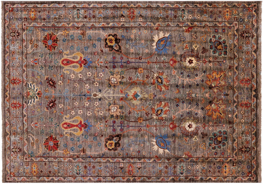 Hand Knotted Persian Tabriz Wool Rug - Manhattan Rugs