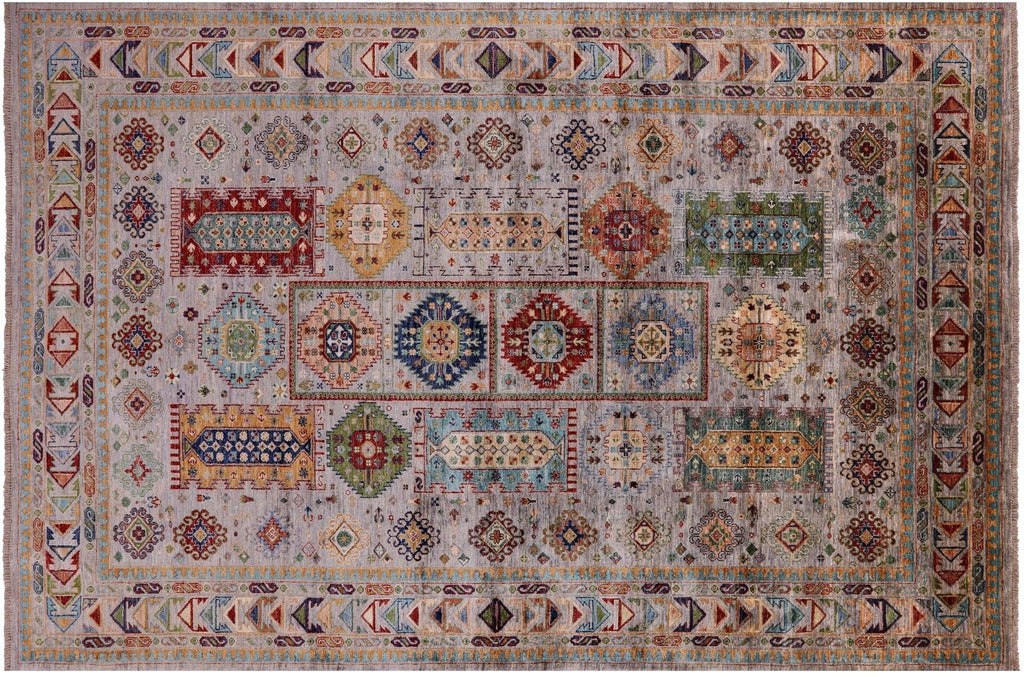Fine Turkmen Ersari Hand-Knotted Wool Rug - Manhattan Rugs