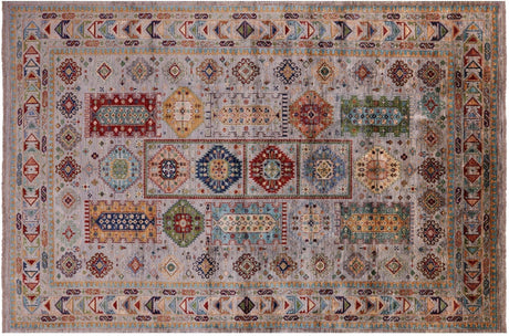 Fine Turkmen Ersari Hand-Knotted Wool Rug - Manhattan Rugs