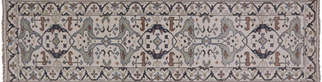 Runner Oushak Hand Knotted Rug - Manhattan Rugs