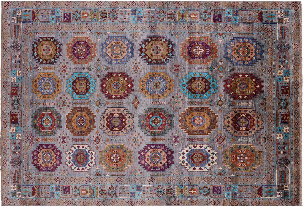 Fine Turkmen Ersari Handmade Wool Rug - Manhattan Rugs