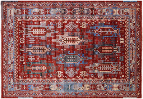 Tribal Fine Serapi Hand-Knotted Wool Rug - Manhattan Rugs