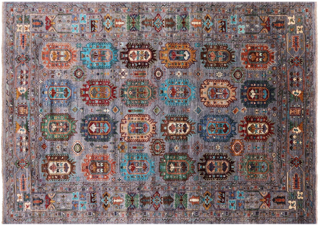 Handmade Fine Turkmen Ersari Wool Rug - Manhattan Rugs