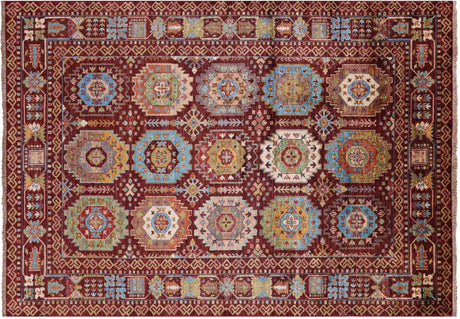 Fine Turkmen Hand Knotted Wool Rug - Manhattan Rugs