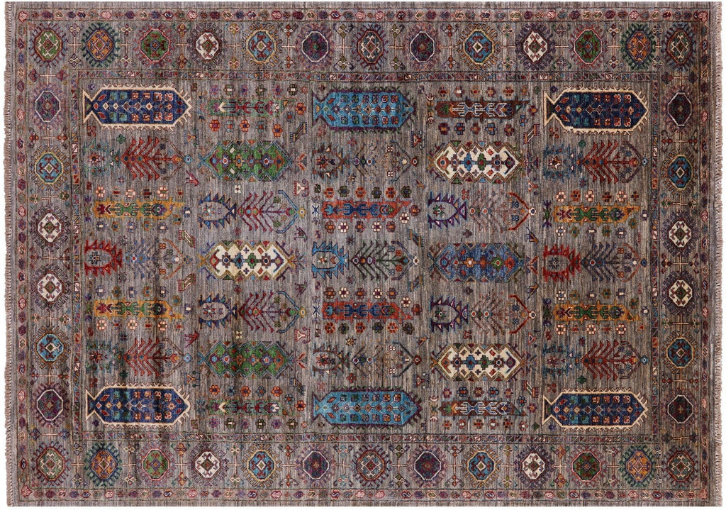 Fine Turkmen Ersari Hand-Knotted Rug - Manhattan Rugs