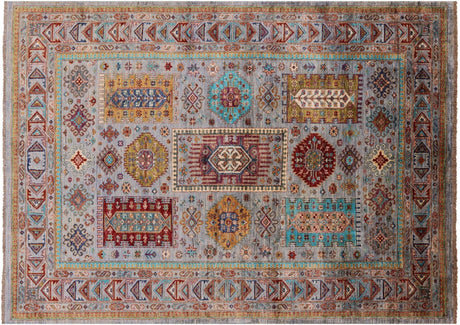 Hand-Knotted Fine Turkmen Ersari Rug - Manhattan Rugs
