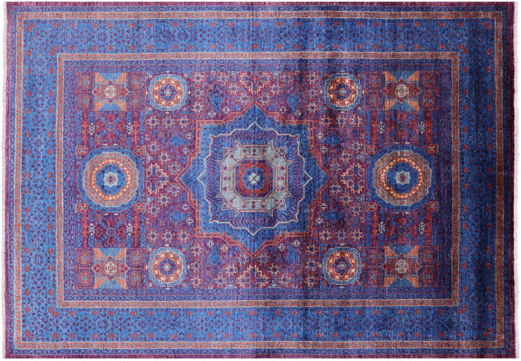 Mamluk Geometric Hand Knotted Wool Rug - Manhattan Rugs