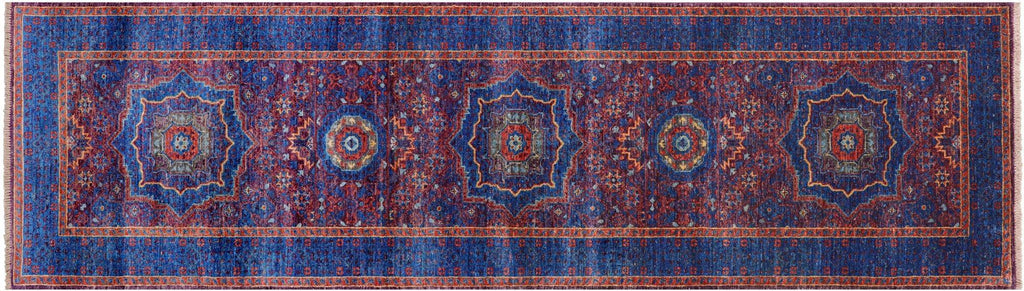 Mamluk Hand-Knotted Wool Runner Rug - Manhattan Rugs