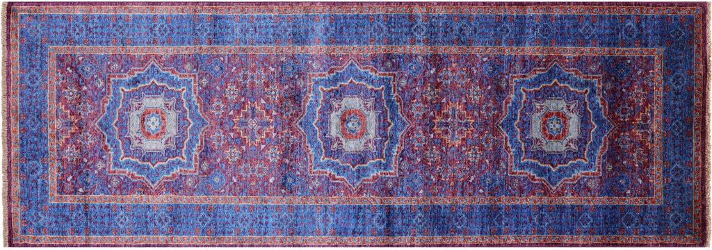Mamluk Hand-Knotted Wool Runner Rug - Manhattan Rugs