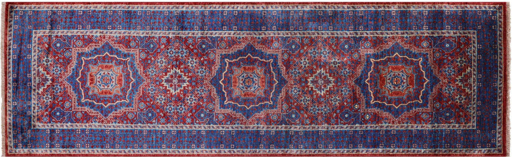 Runner Mamluk Hand Knotted Rug - Manhattan Rugs