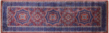 Runner Mamluk Hand Knotted Rug - Manhattan Rugs