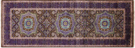 Mamluk Hand Knotted Wool Runner Rug - Manhattan Rugs