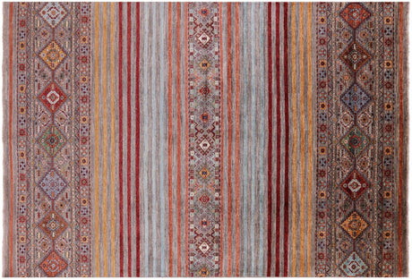 Hand Knotted Super Kazak Khorjin Rug - Manhattan Rugs