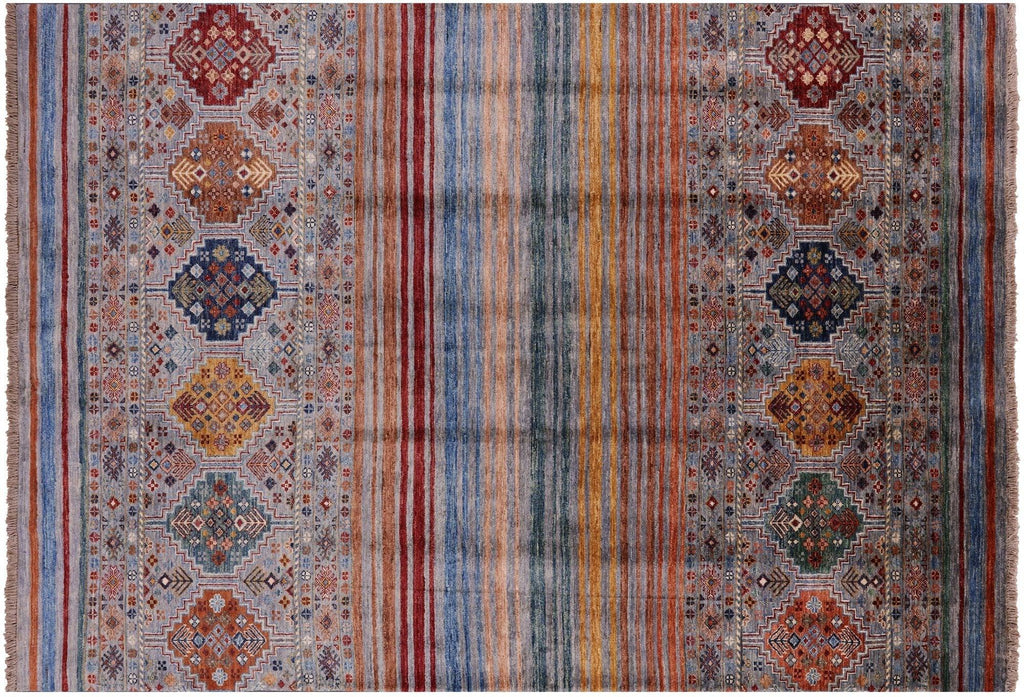 Handmade Khorjin Super Kazak Wool Rug - Manhattan Rugs