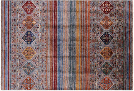 Handmade Khorjin Super Kazak Wool Rug - Manhattan Rugs