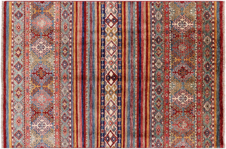 Handmade Super Kazak Khorjin Wool Rug - Manhattan Rugs
