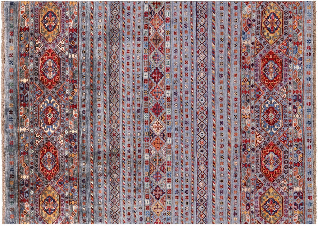 Super Kazak Khorjin Hand-Knotted Rug - Manhattan Rugs