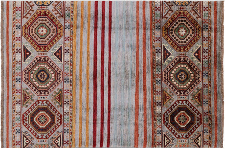 Super Kazak Khorjin Hand Knotted Wool Rug - Manhattan Rugs