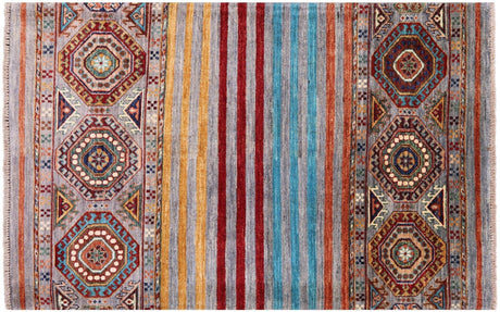 Khorjin Super Kazak Handmade Wool Rug - Manhattan Rugs