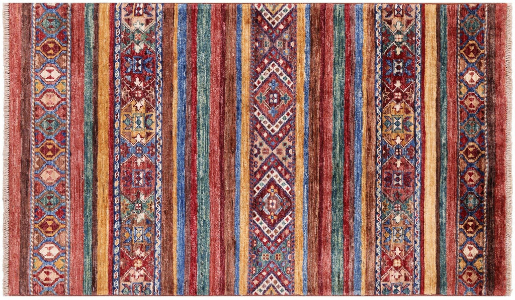 Super Kazak Khorjin Handmade Wool Rug - Manhattan Rugs
