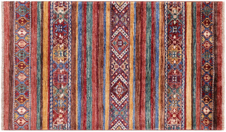 Super Kazak Khorjin Handmade Wool Rug - Manhattan Rugs