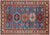Handmade Geometric Super Kazak Wool Rug - Manhattan Rugs