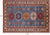 Handmade Geometric Super Kazak Wool Rug - Manhattan Rugs