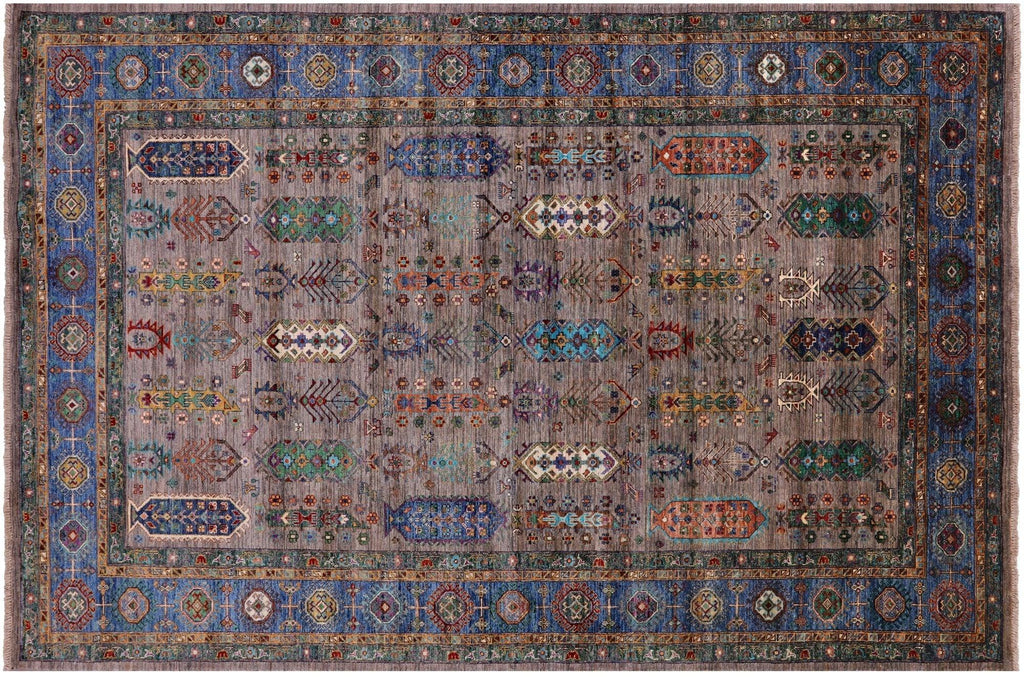 Fine Turkmen Ersari Handmade Wool Rug - Manhattan Rugs