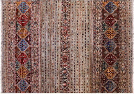 Hand Knotted Super Kazak Khorjin Wool Rug - Manhattan Rugs