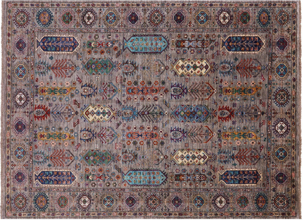 Handmade Fine Turkmen Ersari Wool Rug - Manhattan Rugs