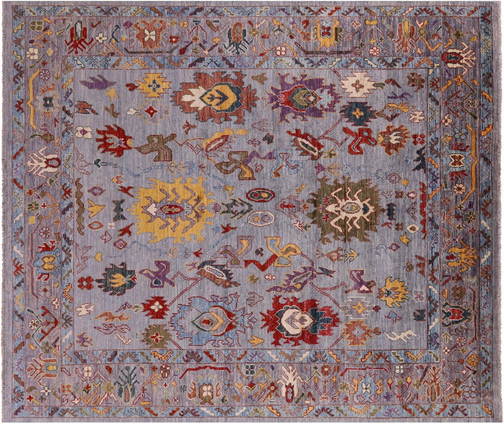 Hand-Knotted Turkish Oushak Wool Rug - Manhattan Rugs