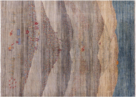 Tribal Persian Gabbeh Handmade Rug - Manhattan Rugs