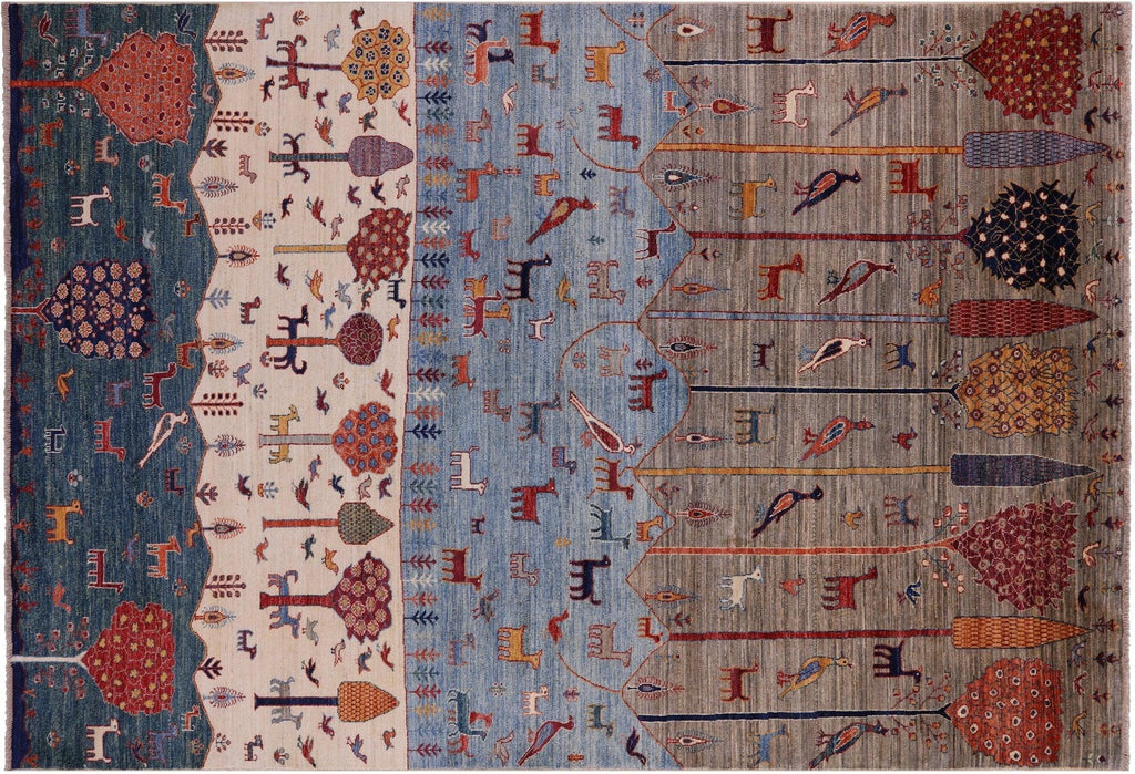 Handmade Tribal Persian Gabbeh Rug - Manhattan Rugs