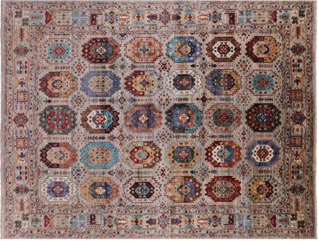 Fine Turkmen Ersari Hand-Knotted Rug - Manhattan Rugs