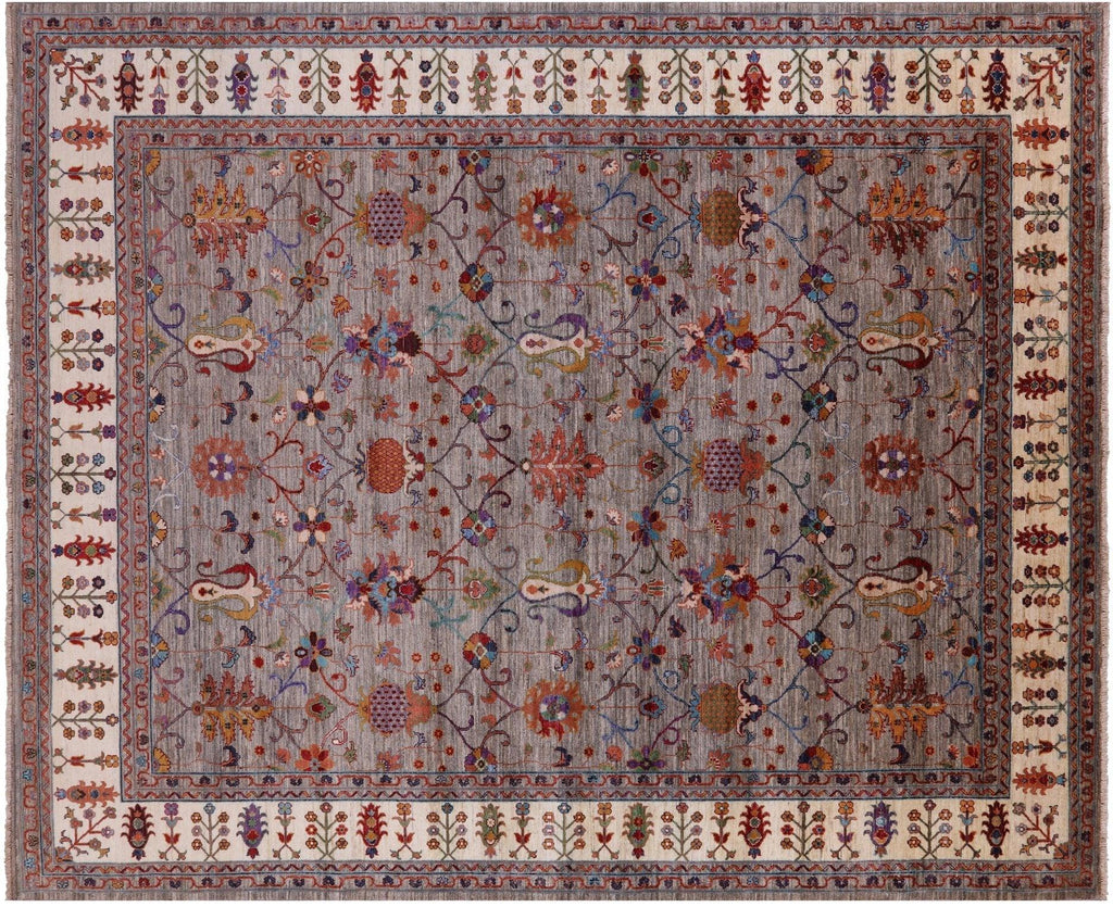 Persian Tabriz Hand Knotted Wool Rug - Manhattan Rugs