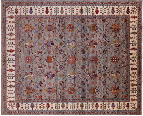 Persian Tabriz Hand Knotted Wool Rug - Manhattan Rugs