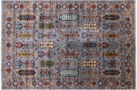 Fine Turkmen Ersari Handmade Wool Rug - Manhattan Rugs