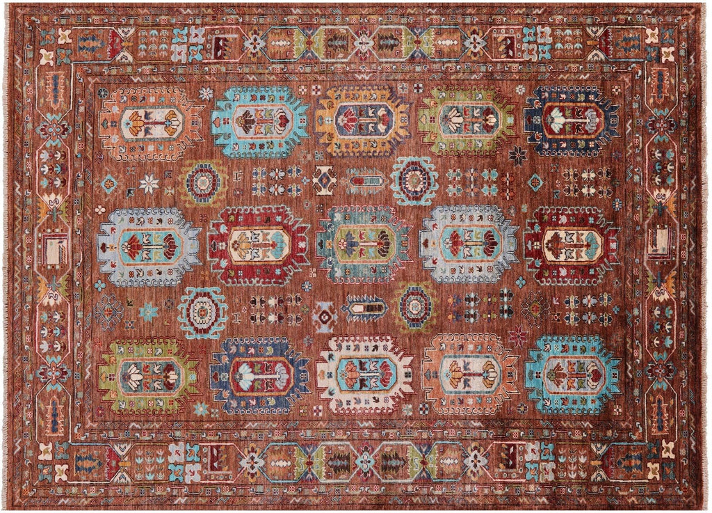 Fine Turkmen Ersari Handmade Wool Rug - Manhattan Rugs