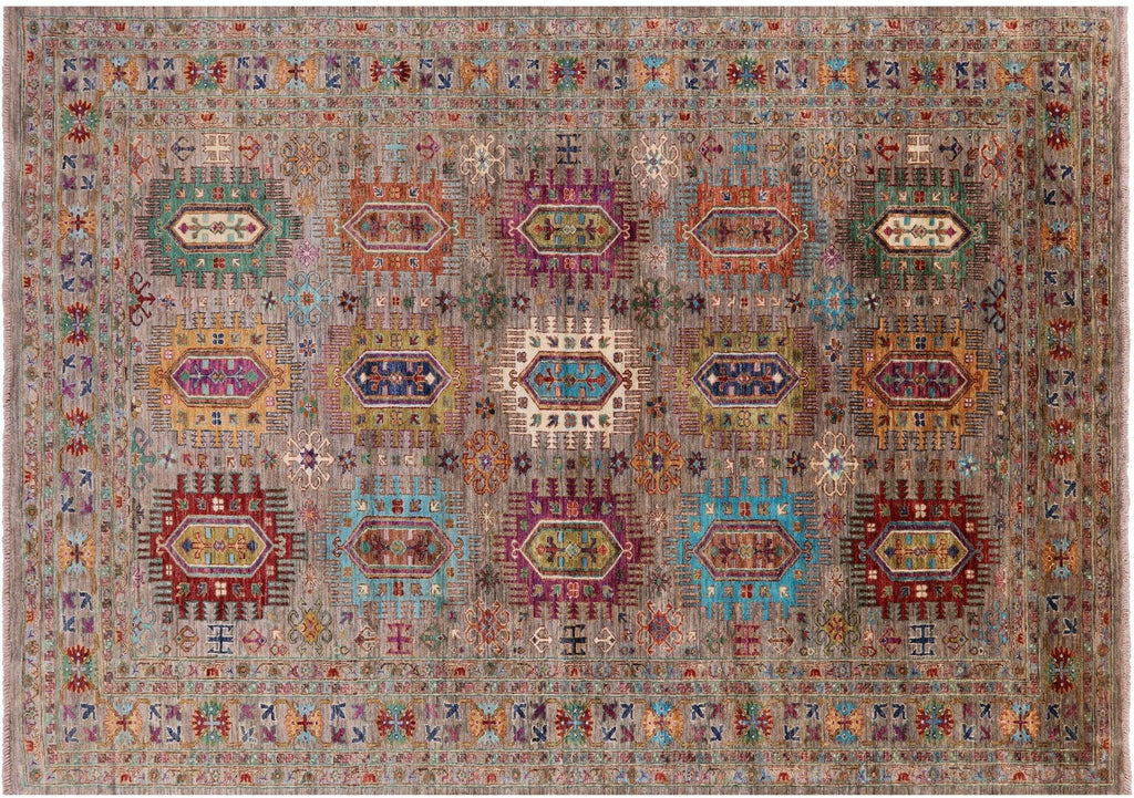 Handmade Fine Turkmen Ersari Wool Rug - Manhattan Rugs