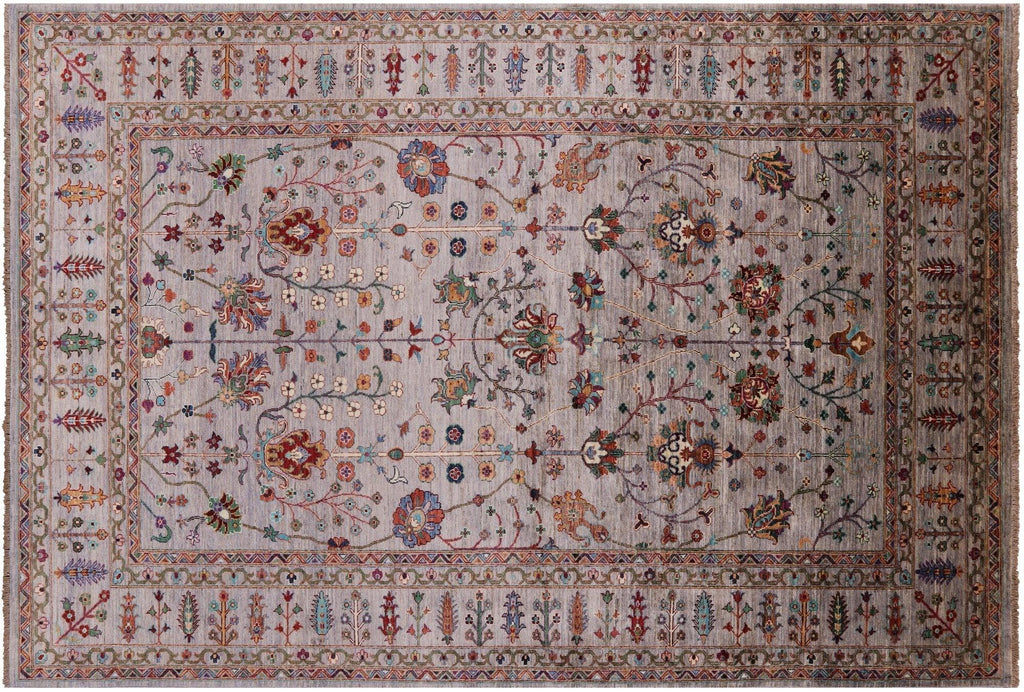 Persian Tabriz Hand-Knotted Wool Rug - Manhattan Rugs