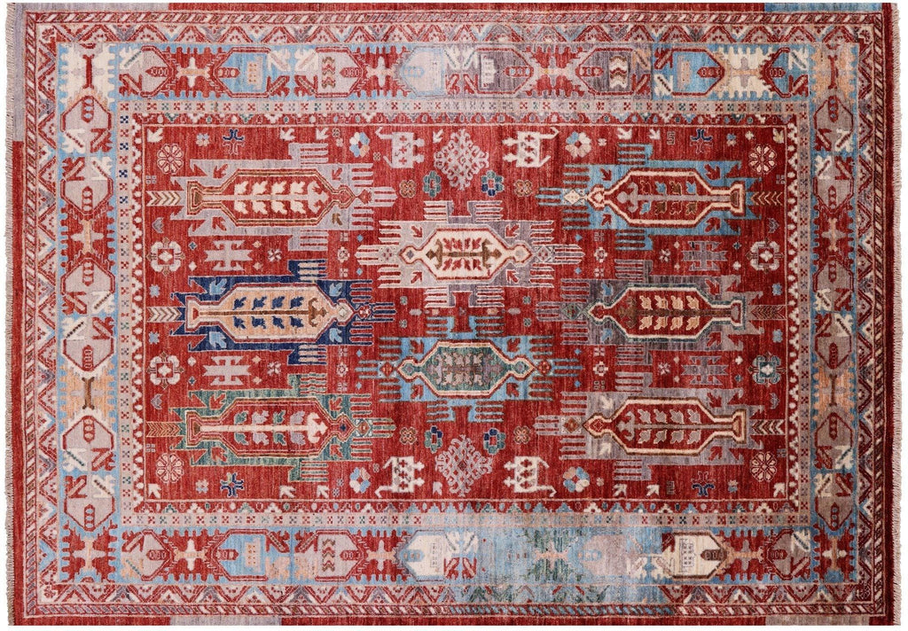 Tribal Fine Serapi Hand-Knotted Wool Rug - Manhattan Rugs