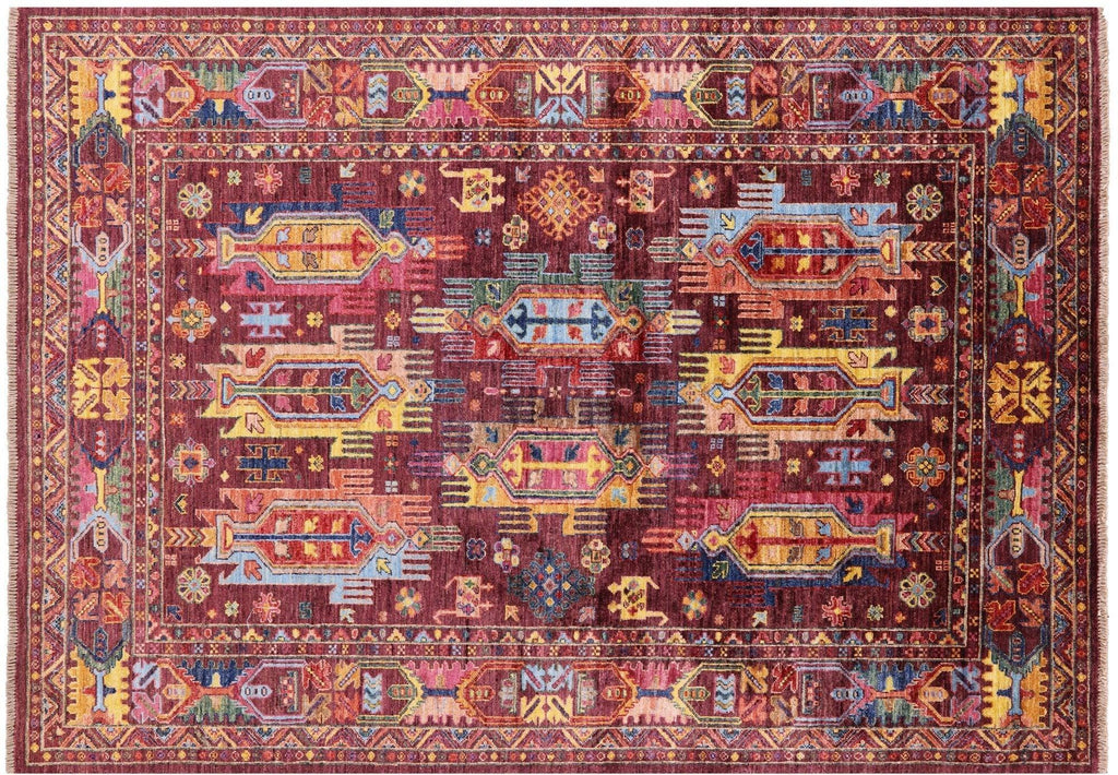 Tribal Fine Serapi Handmade Wool Rug - Manhattan Rugs