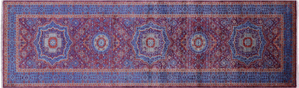 Mamluk Hand-Knotted Wool Runner Rug - Manhattan Rugs