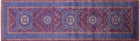 Mamluk Hand-Knotted Wool Runner Rug - Manhattan Rugs